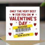 Funny Valentines Day Card Humorous Greetings Card For Boyfriend