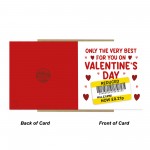 Funny Valentines Day Card Humorous Greetings Card For Boyfriend