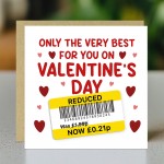 Funny Valentines Day Card Humorous Greetings Card For Boyfriend