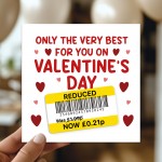 Funny Valentines Day Card Humorous Greetings Card For Boyfriend