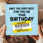 Funny Birthday Card For Him Her Humorous Greetings Cards