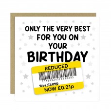 Funny Birthday Card Humorous Greetings Card For Friends Family