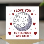 Happy Anniversary Card Valentine's Day Card Boyfriend Girlfriend