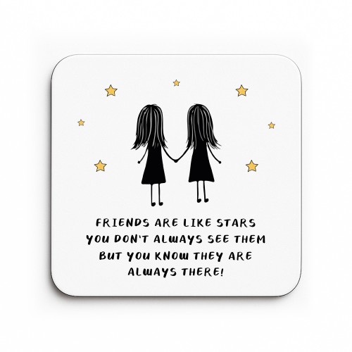 Friendship Gift For Birthday Christmas Friends Are Like Stars