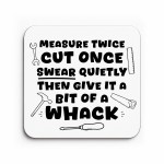 Funny Coaster For Dad Grandad Uncle Brother DIY Gift Joke Gift