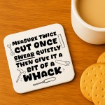 Funny Coaster For Dad Grandad Uncle Brother DIY Gift Joke Gift