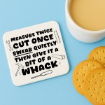 Funny Coaster For Dad Grandad Uncle Brother DIY Gift Joke Gift