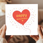 Happy Anniversary Card For Him Her Card For Husband Wife