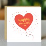 Happy Anniversary Card For Him Her Card For Husband Wife