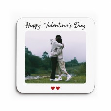 Personalised Coaster With Photo Valentines Day Gift For Husband