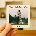 Personalised Coaster With Photo Valentines Day Gift For Husband