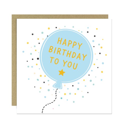 Male Birthday Card Birthday Card For Him Happy Birthday To You