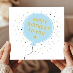 Male Birthday Card Birthday Card For Him Happy Birthday To You