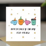 50th Birthday Card Funny Card For Women Her In My Fifteas 50th Birthday Card Funny Card For Women Her In My Fifteas