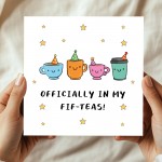 50th Birthday Card Funny Card For Women Her In My Fifteas 50th Birthday Card Funny Card For Women Her In My Fifteas