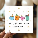 50th Birthday Card Funny Card For Women Her In My Fifteas 50th Birthday Card Funny Card For Women Her In My Fifteas