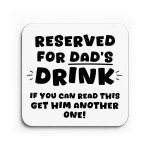 Funny Gift For Dad For Birthday Fathers Day Reserved Dads Drink
