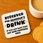 Funny Gift For Grandad For Birthday Fathers Day Reserved