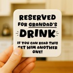 Funny Gift For Grandad For Birthday Fathers Day Reserved