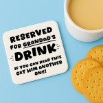 Funny Gift For Grandad For Birthday Fathers Day Reserved
