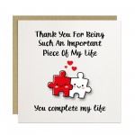Valentines Card for Him Her Valentines Day Anniversary Card