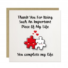 Valentines Card for Him Her Valentines Day Anniversary Card
