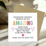 Thank You Cards Thank You Card For Friends Best Friend Colleague