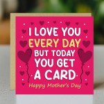 Mothers Day Card for Mum Happy Mothers Day Greetings Card Funny Mothers Day Card for Mum Happy Mothers Day Greetings Card Funny