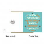 Funny Birthday Card Dog Theme Card For Him Her Boyfriend Funny Birthday Card Dog Theme Card For Him Her Boyfriend
