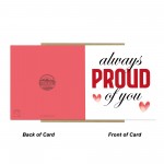 Always Proud of You Card For Birthday Graduation Card Well Done