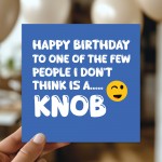 Funny Birthday Card For Him Her Friend Family Rude Card Funny Birthday Card For Him Her Friend Family Rude Card