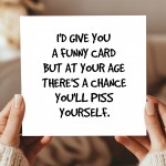 Funny Card Rude Birthday Card For Him Her Witty 50th 60th 70th Funny Card Rude Birthday Card For Him Her Witty 50th 60th 70th