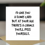 Funny Card Rude Birthday Card For Him Her Witty 50th 60th 70th Funny Card Rude Birthday Card For Him Her Witty 50th 60th 70th