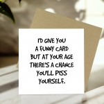 Funny Card Rude Birthday Card For Him Her Witty 50th 60th 70th Funny Card Rude Birthday Card For Him Her Witty 50th 60th 70th