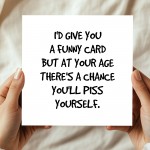 Funny Card Rude Birthday Card For Him Her Witty 50th 60th 70th Funny Card Rude Birthday Card For Him Her Witty 50th 60th 70th