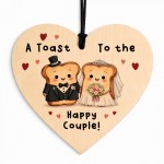 Wedding Congratulations Gifts A Toast To The Happy Couple'