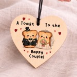 Wedding Congratulations Gifts A Toast To The Happy Couple'