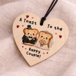 Wedding Congratulations Gifts A Toast To The Happy Couple'