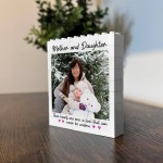 Mother And Daughter Brick Photo Block Personalised Mummy Gift