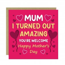 Funny Mothers Day Card For Mum Humorous Cards For Mothers Day