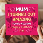 Funny Mothers Day Card For Mum Humorous Cards For Mothers Day Funny Mothers Day Card For Mum Humorous Cards For Mothers Day