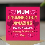 Funny Mothers Day Card For Mum Humorous Cards For Mothers Day Funny Mothers Day Card For Mum Humorous Cards For Mothers Day