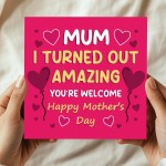 Funny Mothers Day Card For Mum Humorous Cards For Mothers Day Funny Mothers Day Card For Mum Humorous Cards For Mothers Day