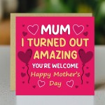 Funny Mothers Day Card For Mum Humorous Cards For Mothers Day Funny Mothers Day Card For Mum Humorous Cards For Mothers Day