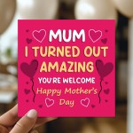 Funny Mothers Day Card For Mum Humorous Cards For Mothers Day Funny Mothers Day Card For Mum Humorous Cards For Mothers Day