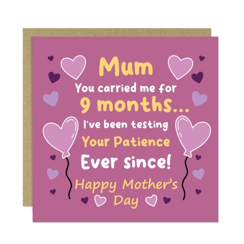 Funny Mothers Day Card For Mum Humorous Mothers Day Card Funny Mothers Day Card For Mum Humorous Mothers Day Card