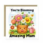 Amazing Mum Funny Card For Birthday Mothers Day Humorous Card