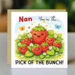 Mothers Day Card for Nan Humorous Birthday Card For Nan Novelty 