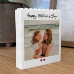 Happy Mothers Day Gift Photo Block Personalised Gift for Mummy