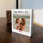 Happy Mothers Day Gift Photo Block Personalised Gift for Mummy